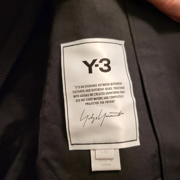 Yohji Yamamoto Y3 Dense Biker Jacket size L tts brand new rare sold out - Picture 10 of 16